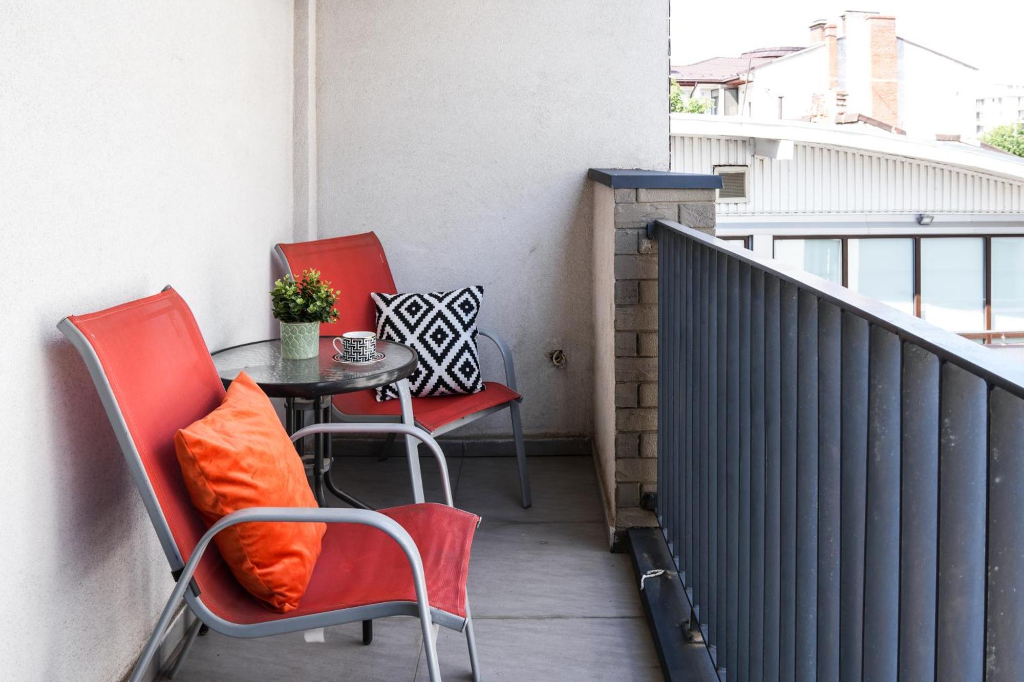 Maria - Modern Apartment With Parking And Workspace Bukurešť Exteriér fotografie